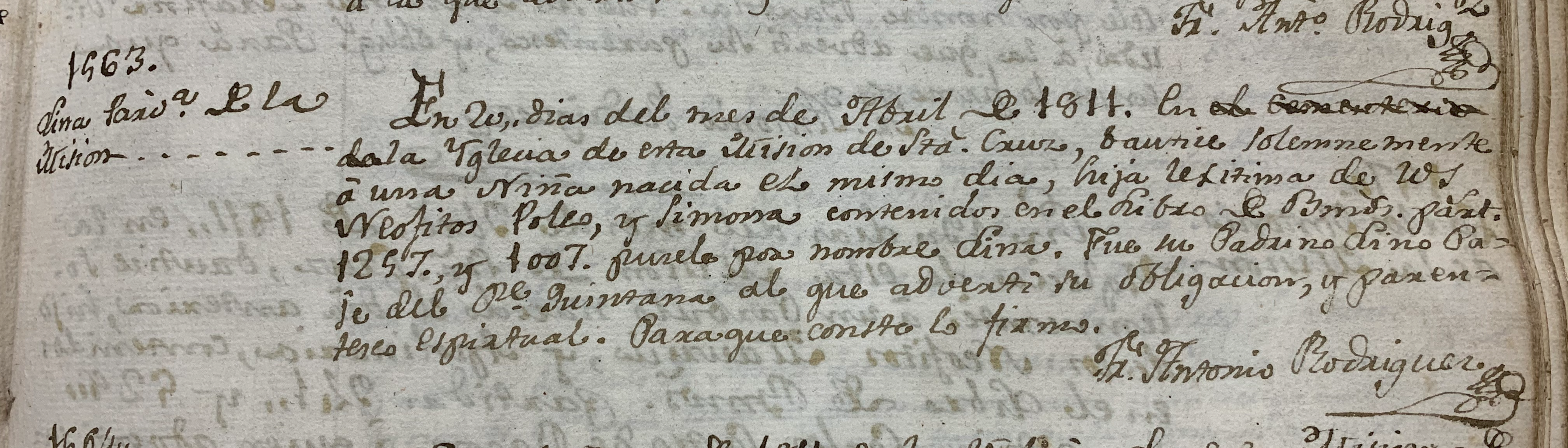 Historic handwritten document